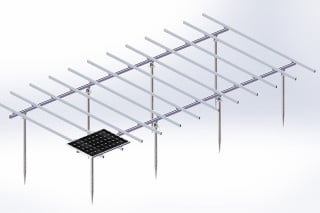 Soeasy Solar Structure Ground-GS Type